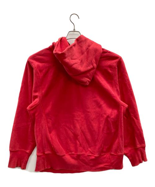 Champion REVERSE WEAVE（チャンピオン リバース ウィーブ）Champion REVERSE WEAVE (チャンピオン リバース ウィーブ) プルオーバーパーカー レッド サイズ:Lの古着・服飾アイテム