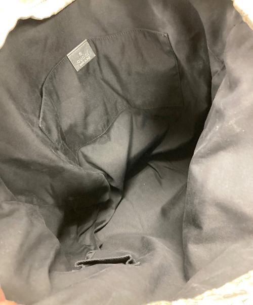 GUCCI（グッチ）GUCCI (グッチ) GGキャンバストートバッグ ライトグレー サイズ:実寸サイズにてご確認ください。の古着・服飾アイテム