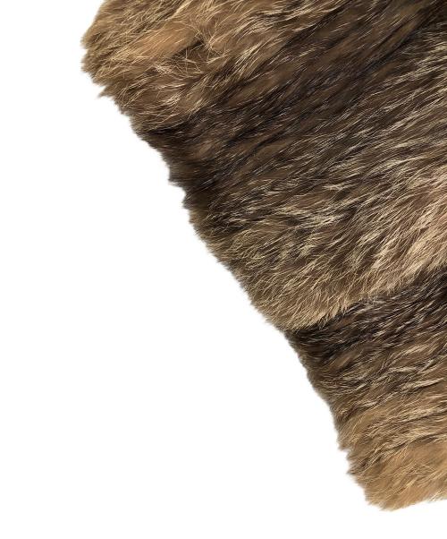 Belle Vison（ベルビジョン）Belle Vison (ベルビジョン) フォックスファーコート カーキ サイズ:11の古着・服飾アイテム