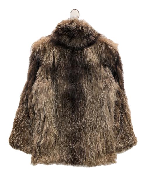 Belle Vison（ベルビジョン）Belle Vison (ベルビジョン) フォックスファーコート カーキ サイズ:11の古着・服飾アイテム