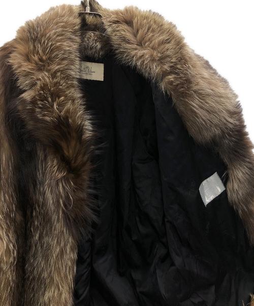 Belle Vison（ベルビジョン）Belle Vison (ベルビジョン) フォックスファーコート カーキ サイズ:11の古着・服飾アイテム