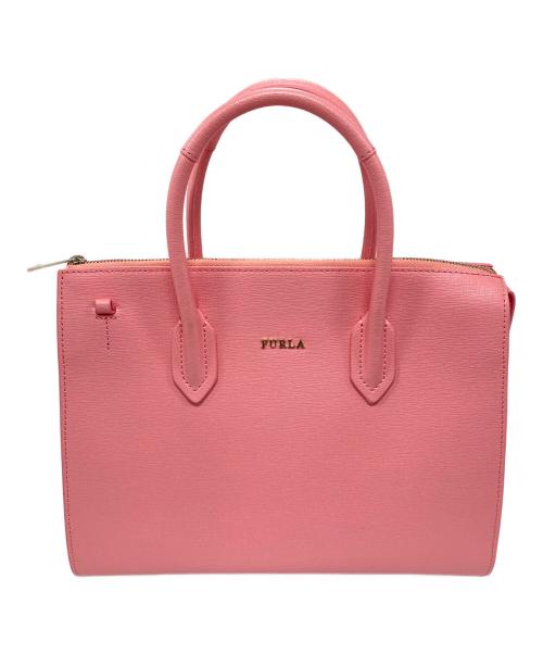 FURLA（フルラ）FURLA (フルラ) サッチェル 2WAYバッグ ショルダーバッグ ハンドバッグ ピンク サイズ:実寸サイズにてご確認ください。の古着・服飾アイテム