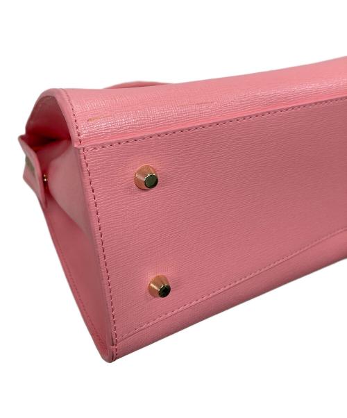 FURLA（フルラ）FURLA (フルラ) サッチェル 2WAYバッグ ショルダーバッグ ハンドバッグ ピンク サイズ:実寸サイズにてご確認ください。の古着・服飾アイテム