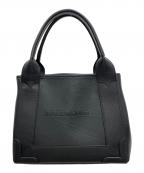 BALENCIAGAバレンシアガ）の古着「トートバッグ NAVY CABAS XS(ネイビー カバス XS）」｜ブラック