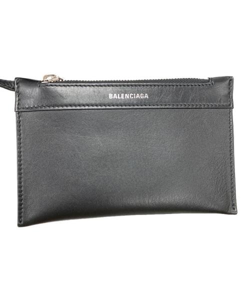 BALENCIAGA（バレンシアガ）BALENCIAGA (バレンシアガ) トートバッグ NAVY CABAS XS(ネイビー カバス XS） ブラック サイズ:実寸サイズにてご確認下さい。の古着・服飾アイテム