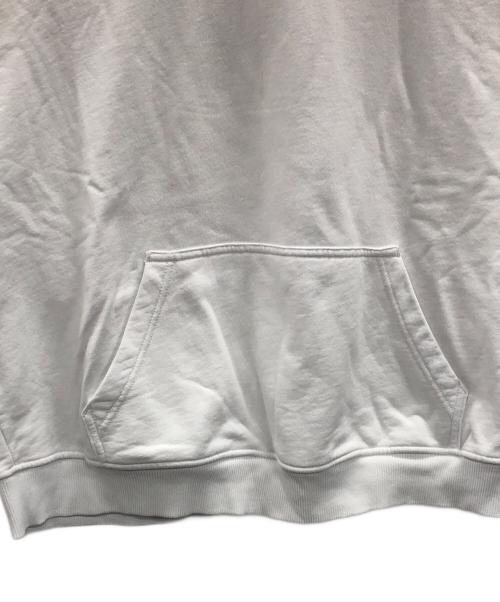 DIESEL（ディーゼル）DIESEL (ディーゼル) プルオーバーパーカー ホワイト サイズ:Lの古着・服飾アイテム