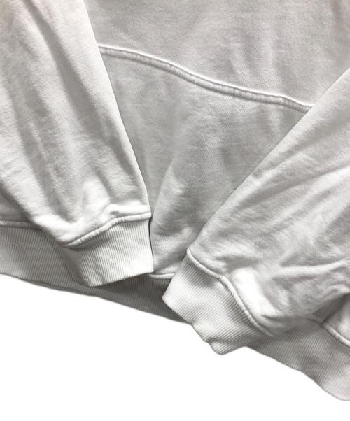DIESEL（ディーゼル）DIESEL (ディーゼル) プルオーバーパーカー ホワイト サイズ:Lの古着・服飾アイテム