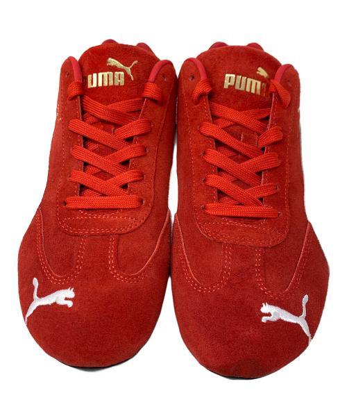 PUMA（プーマ）PUMA (プーマ) スニーカー Speedcat OG （スピードキャットOG） レッド サイズ:27.5cmの古着・服飾アイテム