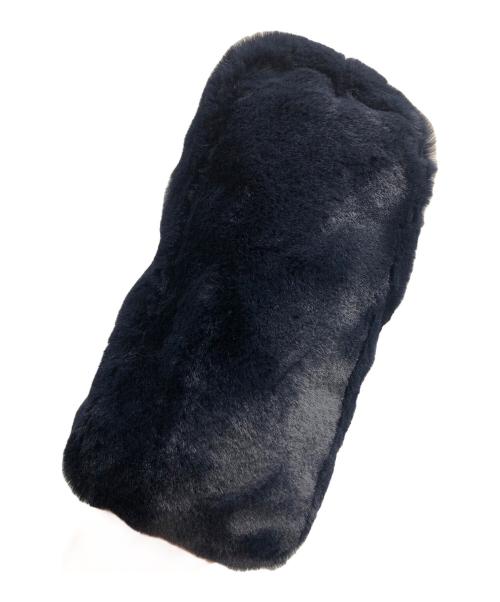 GOOD GRIEF!（グッドグリーフ）GOOD GRIEF! (グッドグリーフ) 2WAYバッグ トートバッグ ショルダーバッグ FAUX FUR TOTE BAG（フェイク ファー トート バッグ） ブラック×アイボリー サイズ:実寸サイズにてご確認ください。の古着・服飾アイテム