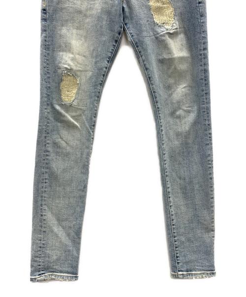 PURPLE BRAND（パープルブランド）PURPLE BRAND (パープルブランド) デニムパンツ インディゴ サイズ:実寸サイズにてご確認ください。の古着・服飾アイテム