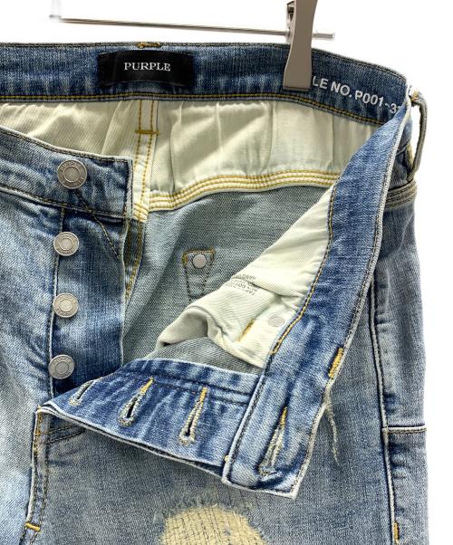 PURPLE BRAND（パープルブランド）PURPLE BRAND (パープルブランド) デニムパンツ インディゴ サイズ:実寸サイズにてご確認ください。の古着・服飾アイテム