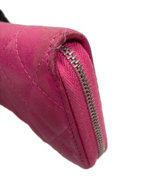 CHANEL（シャネル）CHANEL (シャネル) 財布 スモールジップウォレット マトラッセ サイズ:実寸サイズにてご確認ください。の古着・服飾アイテム