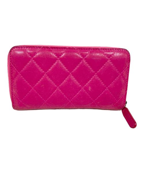 CHANEL（シャネル）CHANEL (シャネル) 財布 スモールジップウォレット マトラッセ サイズ:実寸サイズにてご確認ください。の古着・服飾アイテム