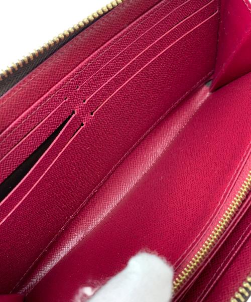 LOUIS VUITTON（ルイ ヴィトン）LOUIS VUITTON (ルイ ヴィトン) 長財布 モノグラム  ジッピーウォレット ブラウン×ワインレッド サイズ:実寸サイズにてご確認下さい。の古着・服飾アイテム