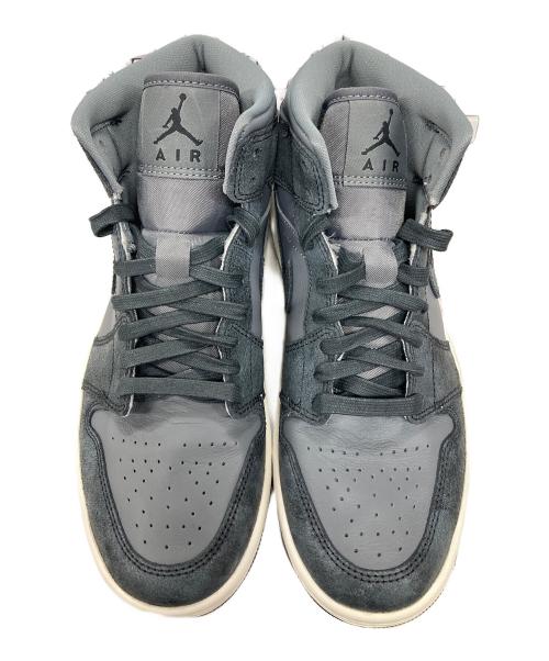 NIKE（ナイキ）NIKE (ナイキ) ミッドカットスニーカー Women's Air Jordan 1 Mid SE Smoke Grey（ウィメンズ エアジョーダン1 ミッド SE スモークグレー） スモークグレー サイズ:25cmの古着・服飾アイテム