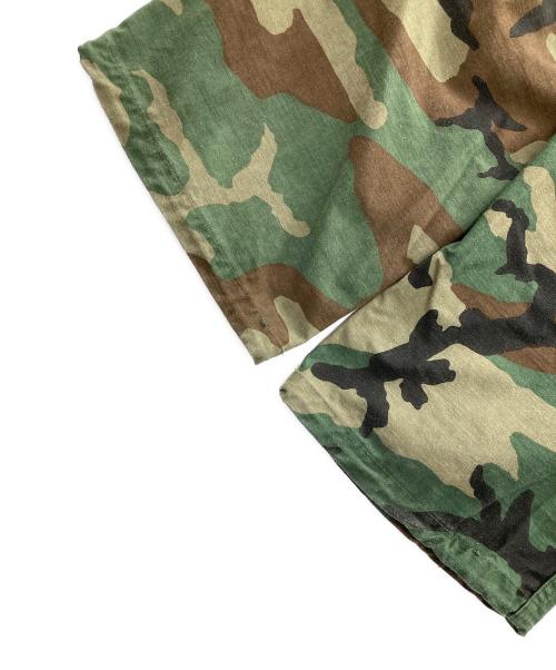 US ARMY（ユーエスアーミー）US ARMY (ユーエスアーミー) ウッドランド・カモ カーゴパンツ オリーブ サイズ:MEDIUM-SHORTの古着・服飾アイテム