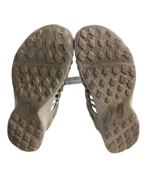 KEEN（キーン）KEEN (キーン) サンダル UNEEK SNK (ユニーク スニーク) グレー サイズ:28cmの古着・服飾アイテム