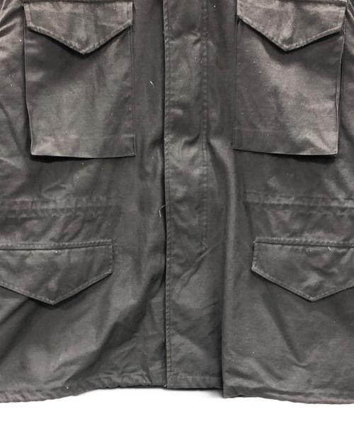 MILITARY JACKET（ミリタリージャケット）MILITARY JACKET (ミリタリージャケット) M65ジャケット ブラック サイズ:LARGE-REGULARの古着・服飾アイテム