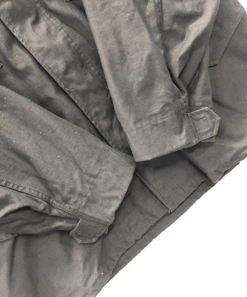 MILITARY JACKET（ミリタリージャケット）MILITARY JACKET (ミリタリージャケット) M65ジャケット ブラック サイズ:LARGE-REGULARの古着・服飾アイテム