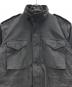MILITARY JACKET (ミリタリージャケット) M65ジャケット ブラック サイズ:LARGE-REGULAR：10000円
