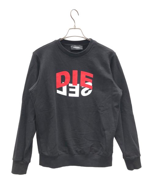 DIESEL（ディーゼル）DIESEL (ディーゼル) スウェット ブラック サイズ:Sの古着・服飾アイテム