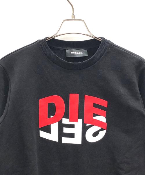 DIESEL（ディーゼル）DIESEL (ディーゼル) スウェット ブラック サイズ:Sの古着・服飾アイテム