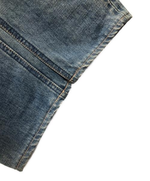 MINEDENIM（マインデニム）MINEDENIM (マインデニム) クラッシュデニムパンツ インディゴ サイズ:7の古着・服飾アイテム
