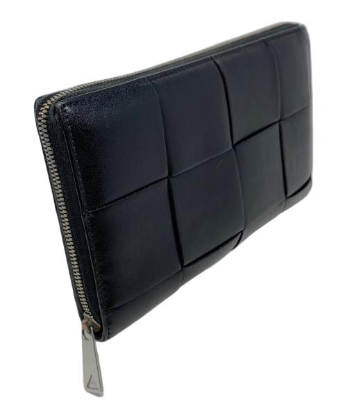 BOTTEGA VENETA（ボッテガベネタ）BOTTEGA VENETA (ボッテガベネタ) 長財布 マキシイントレチャート ラウンドファスナー サイズ:実寸サイズにてご確認ください。の古着・服飾アイテム