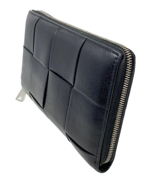 BOTTEGA VENETA（ボッテガベネタ）BOTTEGA VENETA (ボッテガベネタ) 長財布 マキシイントレチャート ラウンドファスナー サイズ:実寸サイズにてご確認ください。の古着・服飾アイテム