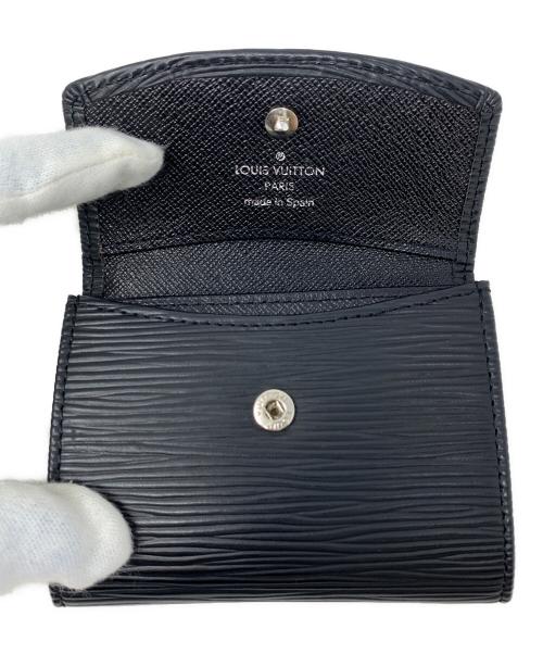 LOUIS VUITTON（ルイ ヴィトン）LOUIS VUITTON (ルイ ヴィトン) コインケース エピ ポルトモネ サーンプル ブラック サイズ:実寸サイズにてご確認ください。の古着・服飾アイテム