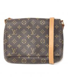 LOUIS VUITTON（ルイ ヴィトン）の古着「ショルダーバッグ モノグラム ミュゼットタンゴ」｜ブラウン