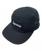 SUPREMEシュプリーム）の古着「キャップ Military Camp Cap ARMY（ミリタリー キャンプ キャップ アーミー）」｜ブラック