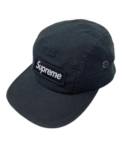 SUPREME（シュプリーム）SUPREME (シュプリーム) キャップ Military Camp Cap ARMY（ミリタリー キャンプ キャップ アーミー） ブラック サイズ:実寸サイズにてご確認ください。の古着・服飾アイテム