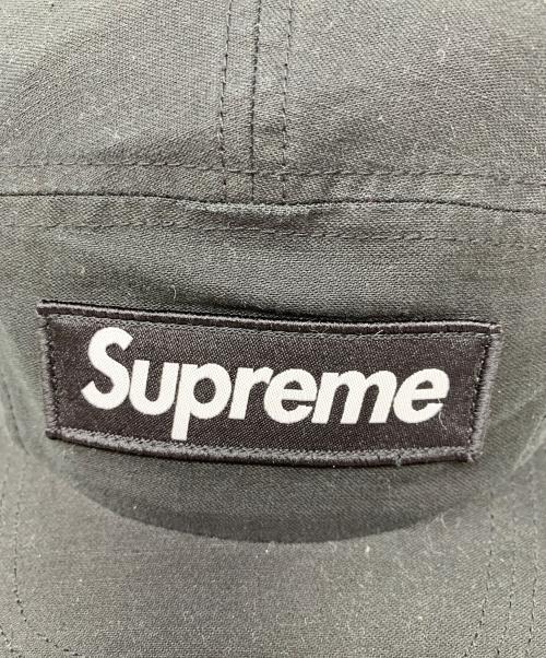 SUPREME（シュプリーム）SUPREME (シュプリーム) キャップ Military Camp Cap ARMY（ミリタリー キャンプ キャップ アーミー） ブラック サイズ:実寸サイズにてご確認ください。の古着・服飾アイテム