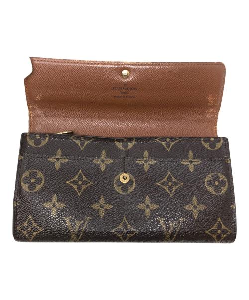 LOUIS VUITTON（ルイ ヴィトン）LOUIS VUITTON (ルイ ヴィトン) 長財布 モノグラム ポシェット・ポルトモネ クレディ サイズ:実寸サイズにてご確認ください。の古着・服飾アイテム
