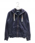 POLO RALPH LAURENポロ・ラルフローレン）の古着「ジップパーカー」｜ネイビー