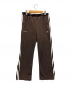 adidasアディダス）の古着「トラックパンツ」｜ブラウン