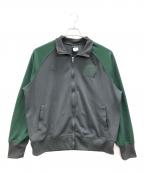 NIKEナイキ）の古着「トラックジャケット」｜ブラック×グリーン