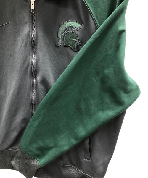 NIKE（ナイキ）NIKE (ナイキ) トラックジャケット ブラック×グリーン サイズ:XLの古着・服飾アイテム