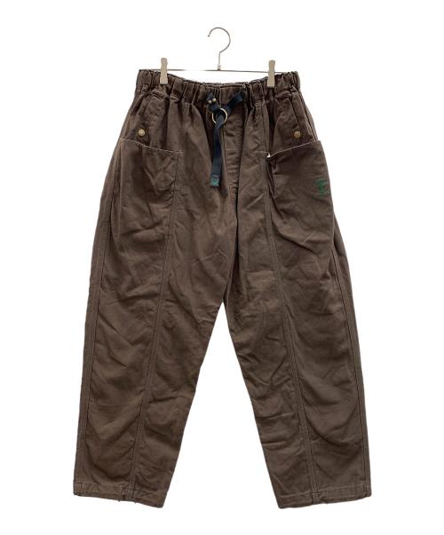 South2 West8（サウスツー ウエストエイト）South2 West8 (サウスツー ウエストエイト) KEBOZ (ケボズ) パンツ ダークブラウン サイズ:Lの古着・服飾アイテム