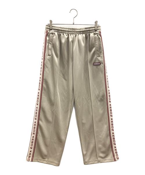 KEBOZ（ケボズ）KEBOZ (ケボズ) トラックパンツ ベージュ サイズ:SMALLの古着・服飾アイテム