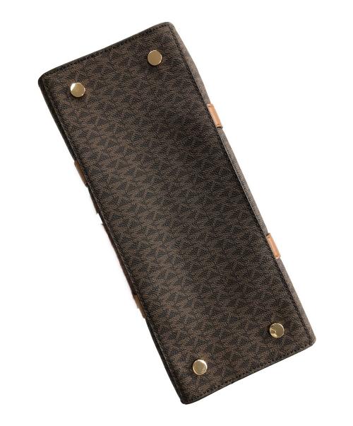 MICHAEL KORS（マイケル・コース）MICHAEL KORS (マイケルコース) 2WAYバッグ ハンドバッグ ショルダーバッグ ヌーボー ハミルトン ダークブラウン サイズ:実寸サイズにてご確認ください。の古着・服飾アイテム