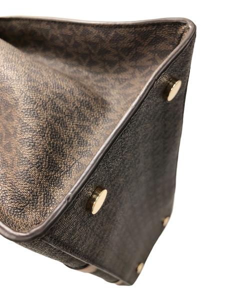 MICHAEL KORS（マイケル・コース）MICHAEL KORS (マイケルコース) 2WAYバッグ ハンドバッグ ショルダーバッグ ヌーボー ハミルトン ダークブラウン サイズ:実寸サイズにてご確認ください。の古着・服飾アイテム