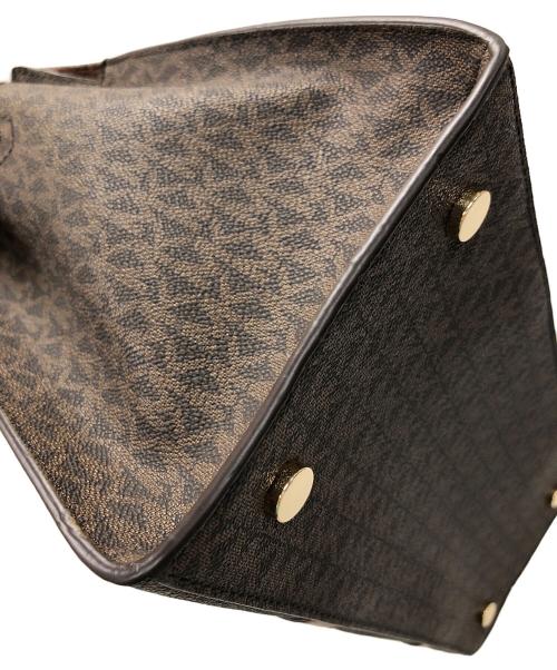 MICHAEL KORS（マイケル・コース）MICHAEL KORS (マイケルコース) 2WAYバッグ ハンドバッグ ショルダーバッグ ヌーボー ハミルトン ダークブラウン サイズ:実寸サイズにてご確認ください。の古着・服飾アイテム