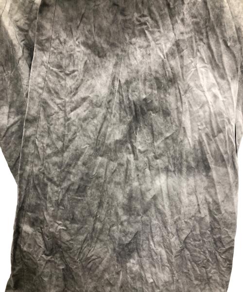 OBSCUR（オブスキュー）OBSCUR (オブスキュー) ベスト SPRING/SUMMER 2012 COLD DYED GREY（春/夏 2012 コールド ダイド グレイ） ブラック×グレー サイズ:Mの古着・服飾アイテム