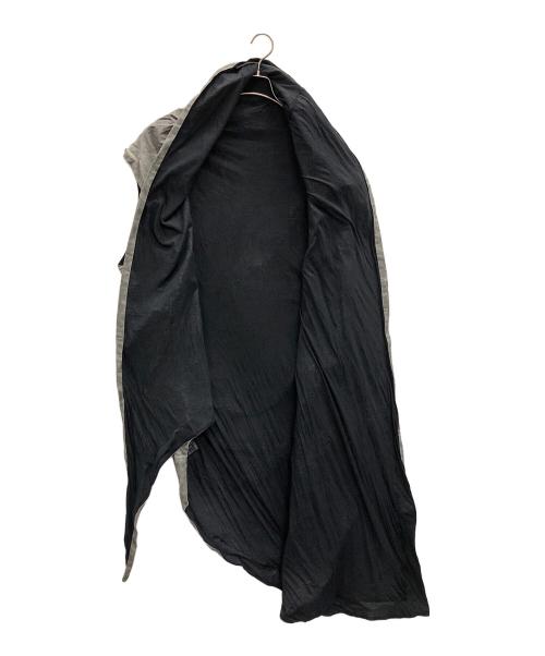 OBSCUR（オブスキュー）OBSCUR (オブスキュー) ベスト SPRING/SUMMER 2012 COLD DYED GREY（春/夏 2012 コールド ダイド グレイ） ブラック×グレー サイズ:Mの古着・服飾アイテム