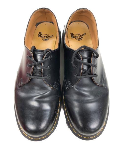 Dr.Martens（ドクターマーチン）Dr.Martens (ドクターマーチン) 3ホールシューズ　 ブラック サイズ:UK9の古着・服飾アイテム