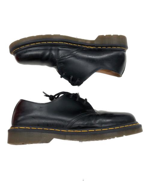 Dr.Martens（ドクターマーチン）Dr.Martens (ドクターマーチン) 3ホールシューズ　 ブラック サイズ:UK9の古着・服飾アイテム