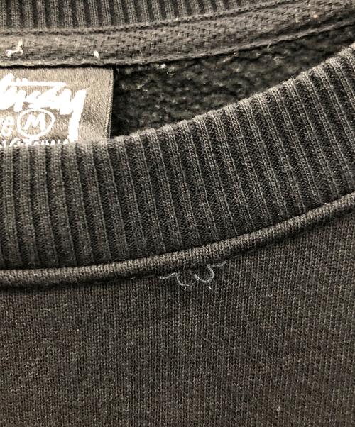 stussy（ステューシー）stussy (ステューシー) スウェット Regal Applique Crew（リーガル アプリケ クルー） ブラック サイズ:Mの古着・服飾アイテム