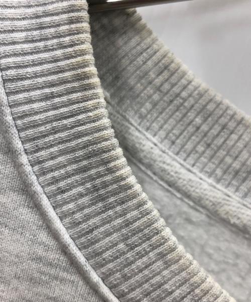 stussy（ステューシー）stussy (ステューシー) スウェット Regal Applique Crew（リーガル アプリケ クルー） ライトグレー サイズ:Sの古着・服飾アイテム